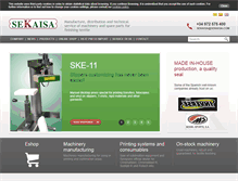 Tablet Screenshot of en.sekaisa.com